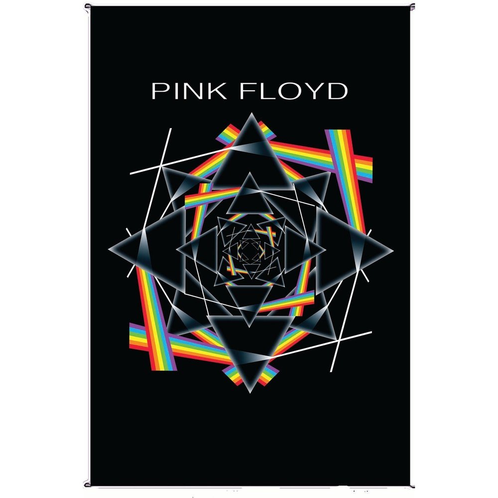 Pink Floyd Black Prism Tapestry - Art by Mike DuBois